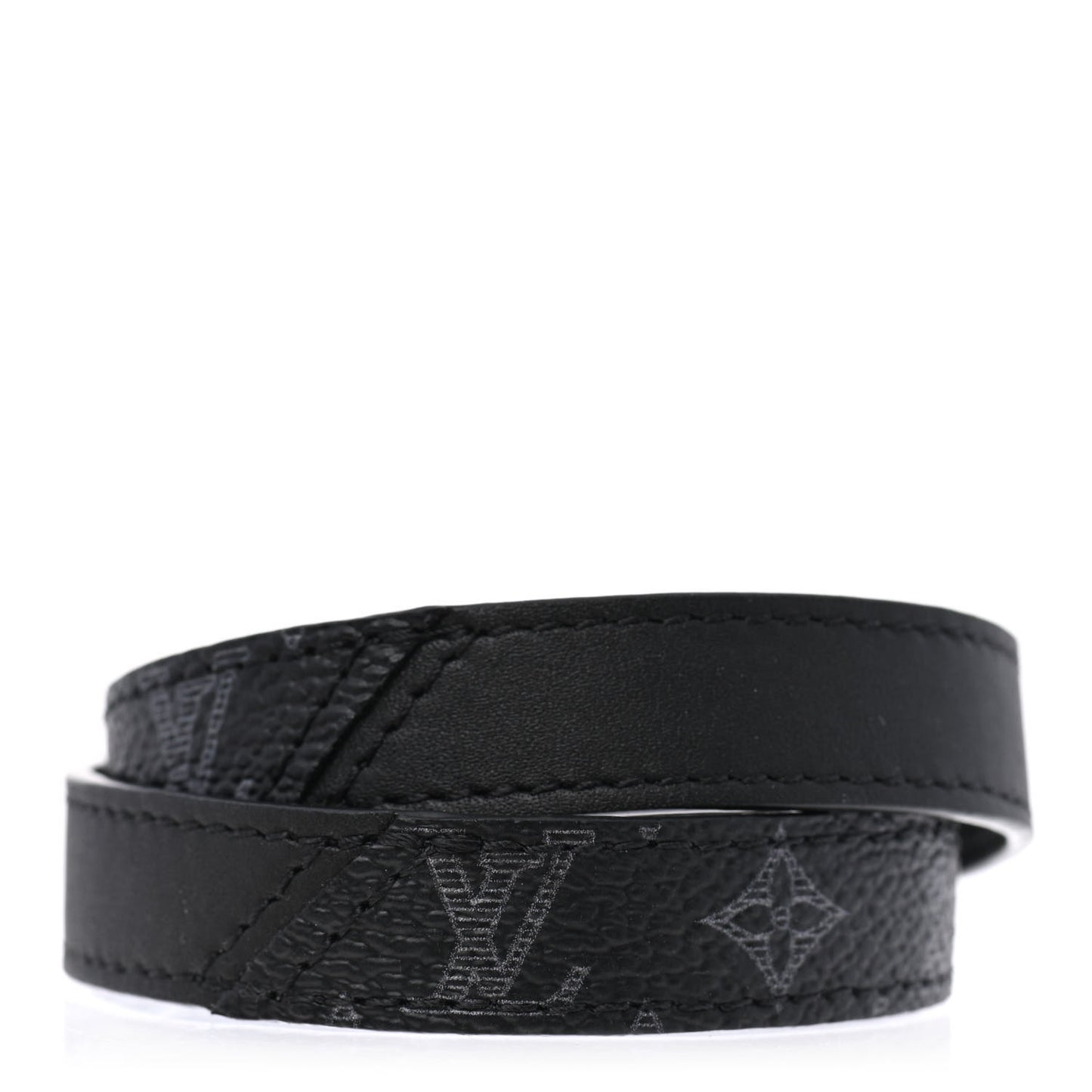 Monogram Eclipse LV Initiales Reversible Bracelet 19