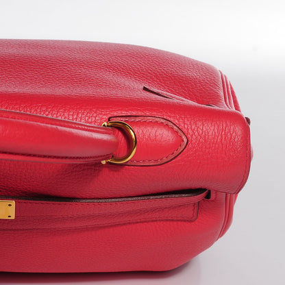 Hermes Taurillon Clemence Kelly Retourne 35 Bougainvillea 25 of 26