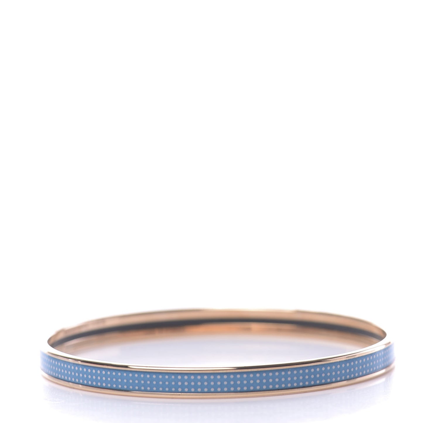 Enamel Printed Extra Narrow Dot Pop Bracelet 65 Color Patch