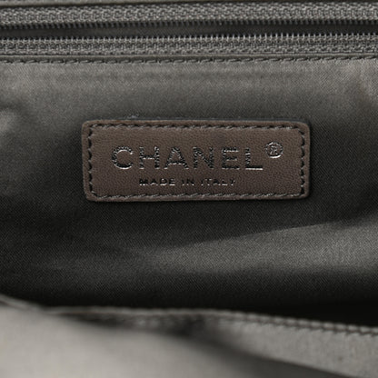Chanel Lambskin East West Soho Shopper Black 6 of 11