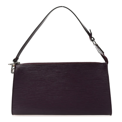 Louis Vuitton Epi Pochette Accessories 24 Cassis 1 of 7