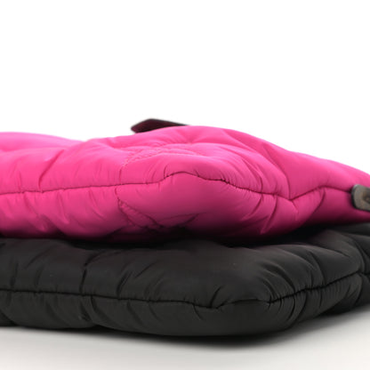 Louis Vuitton Econyl Monogram Pillow Maxi Multi Pochette Accessories Black Fuchsia 10 of 11