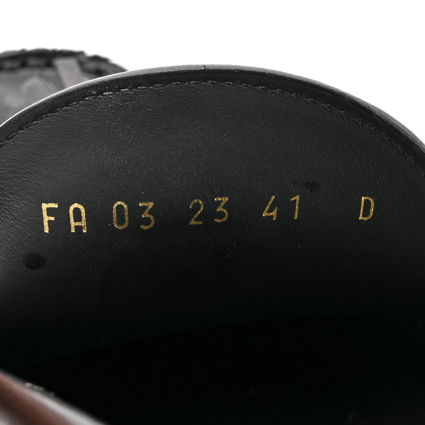 Brushed Calfskin The D-Academy Loafers 41 Black