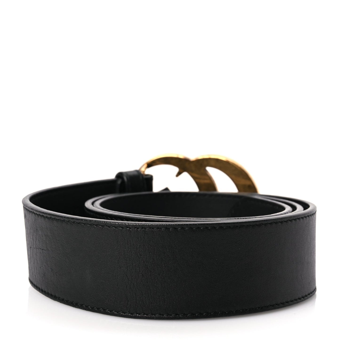 Calfskin Double G 40mm Belt 80 32 Black