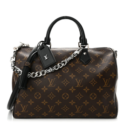 Louis Vuitton Monogram Speedy Soft 30 Dark 1 of 8