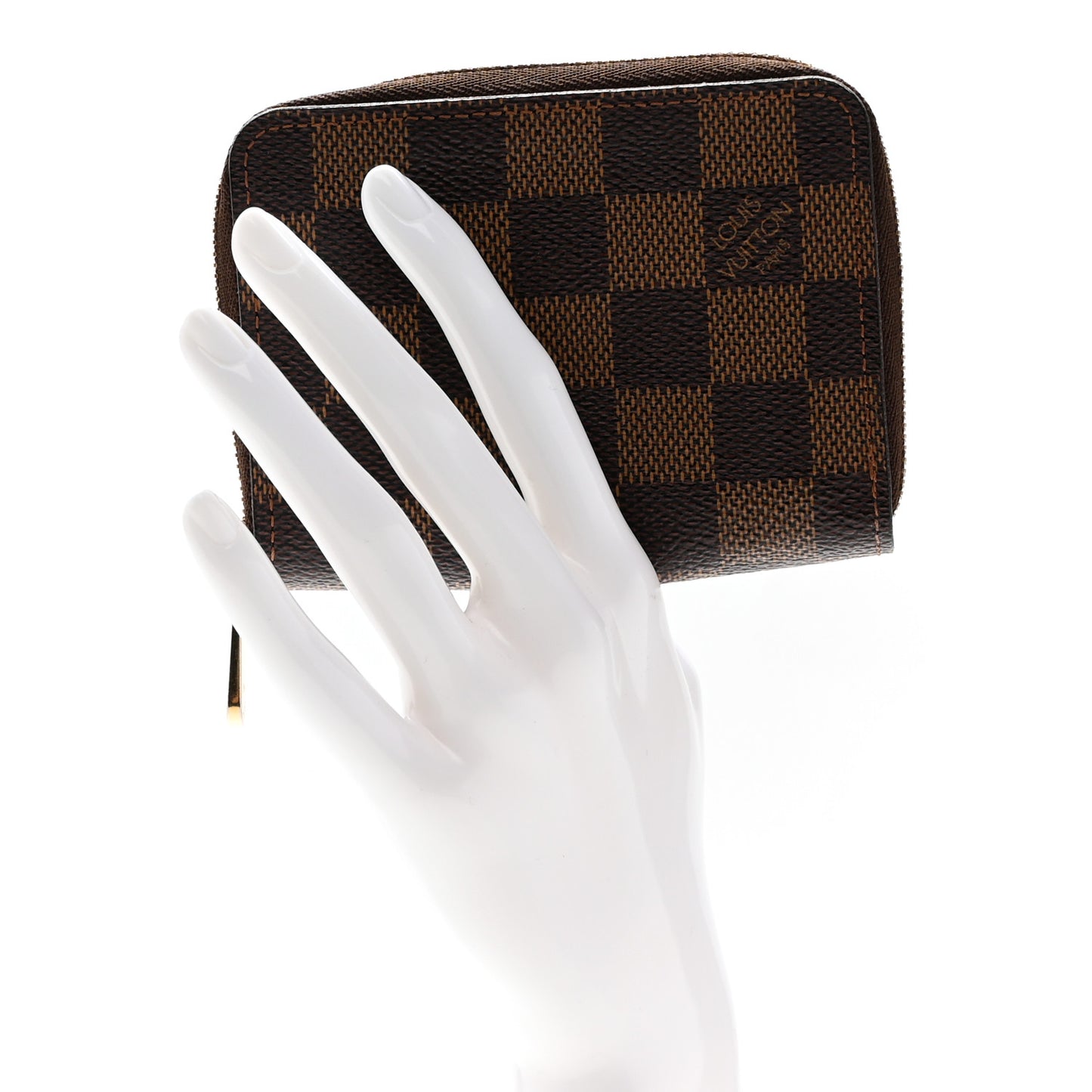 Damier Ebene Zippy Coin Purse