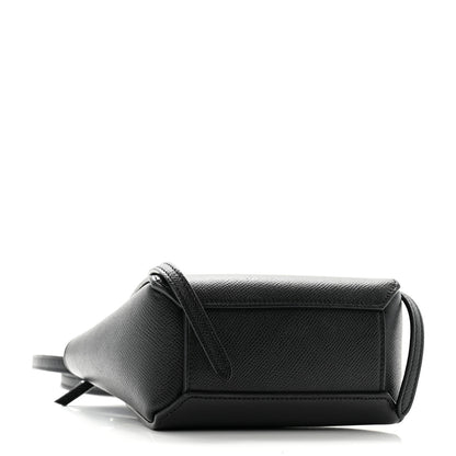 Celine Grained Calfskin Pico Belt Bag Black 4 of 12