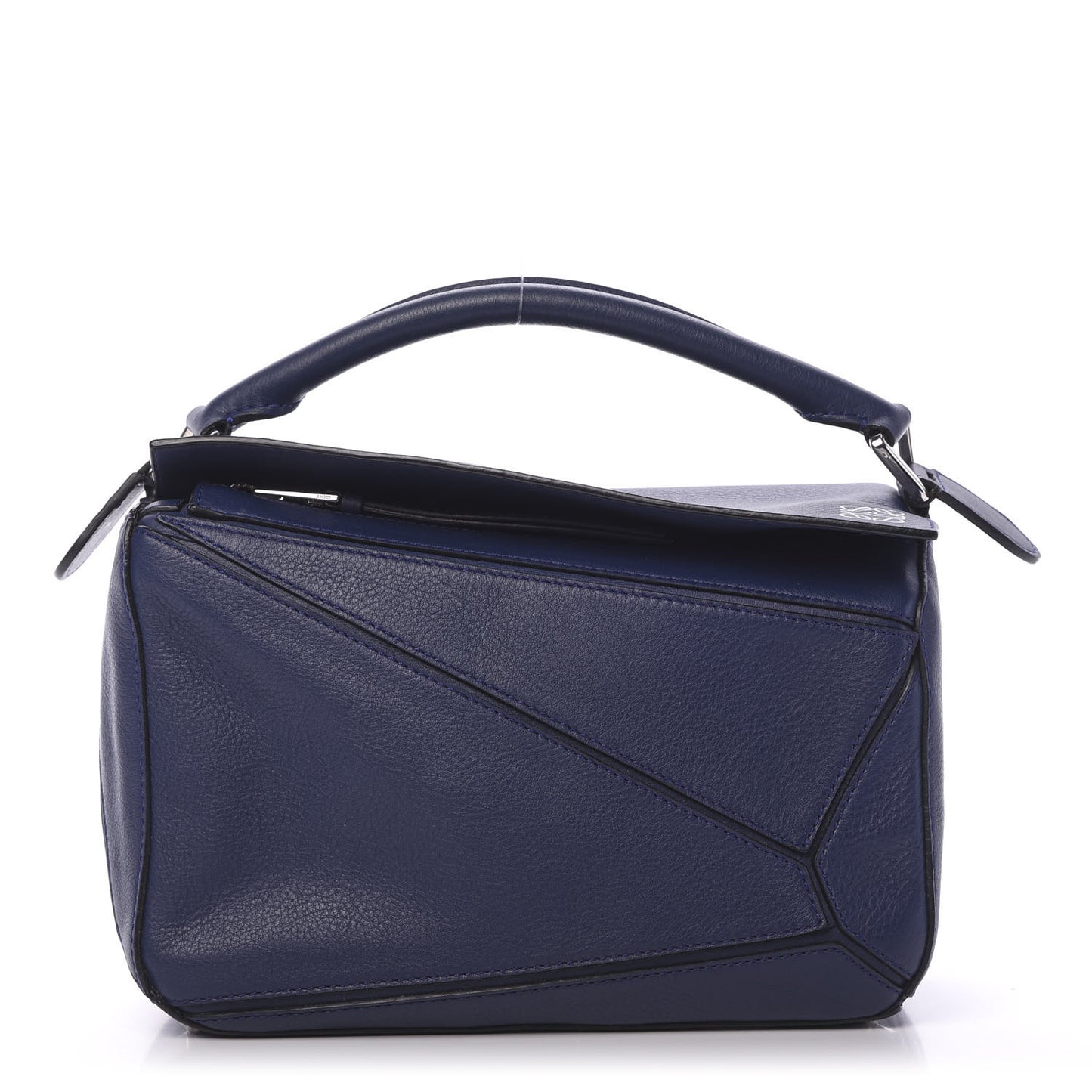 Calfskin Small Puzzle Bag Marine