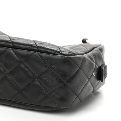Chanel Lambskin Quilted Camera Bag Black 6 of 12