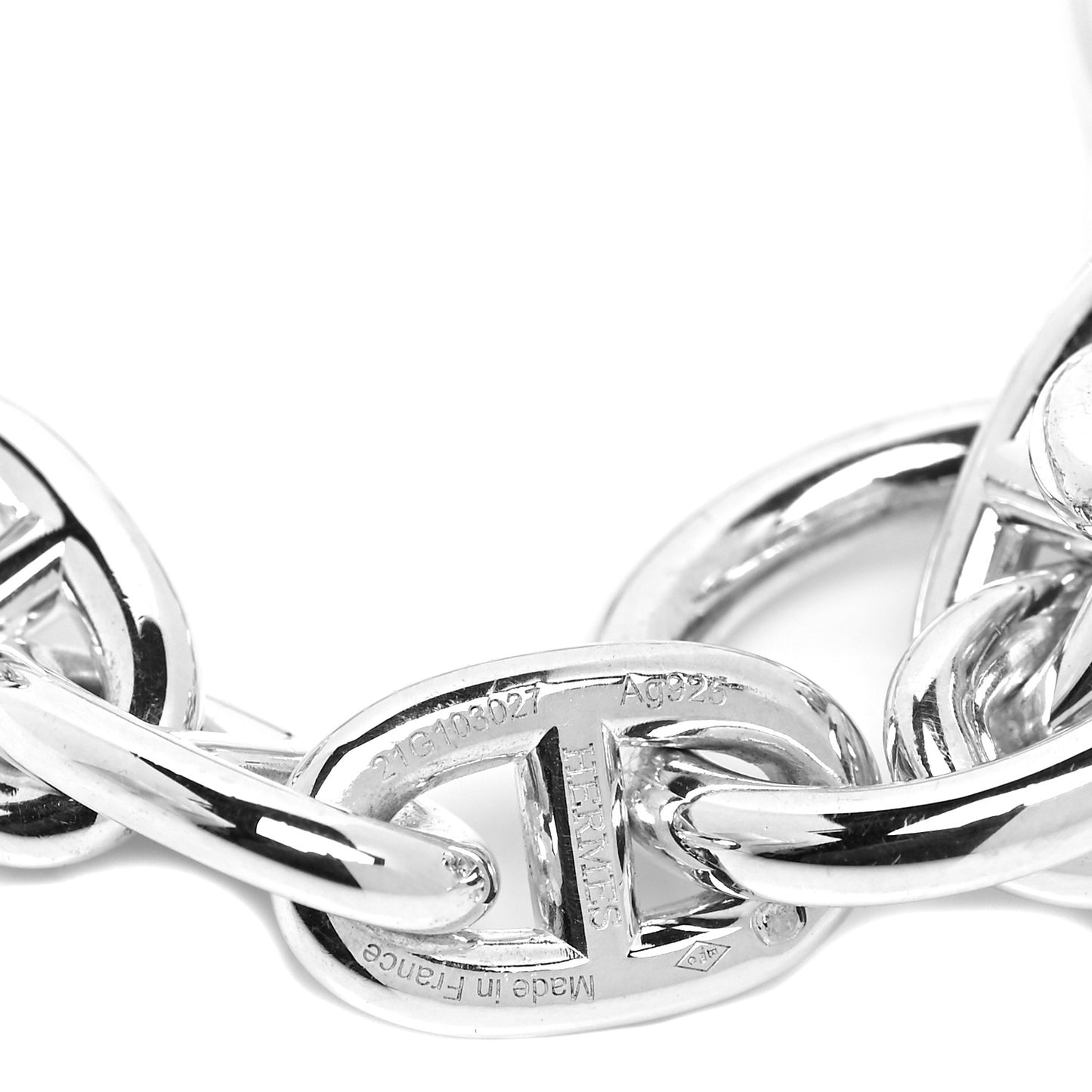 Sterling Silver MM Chaine d'Ancre Bracelet