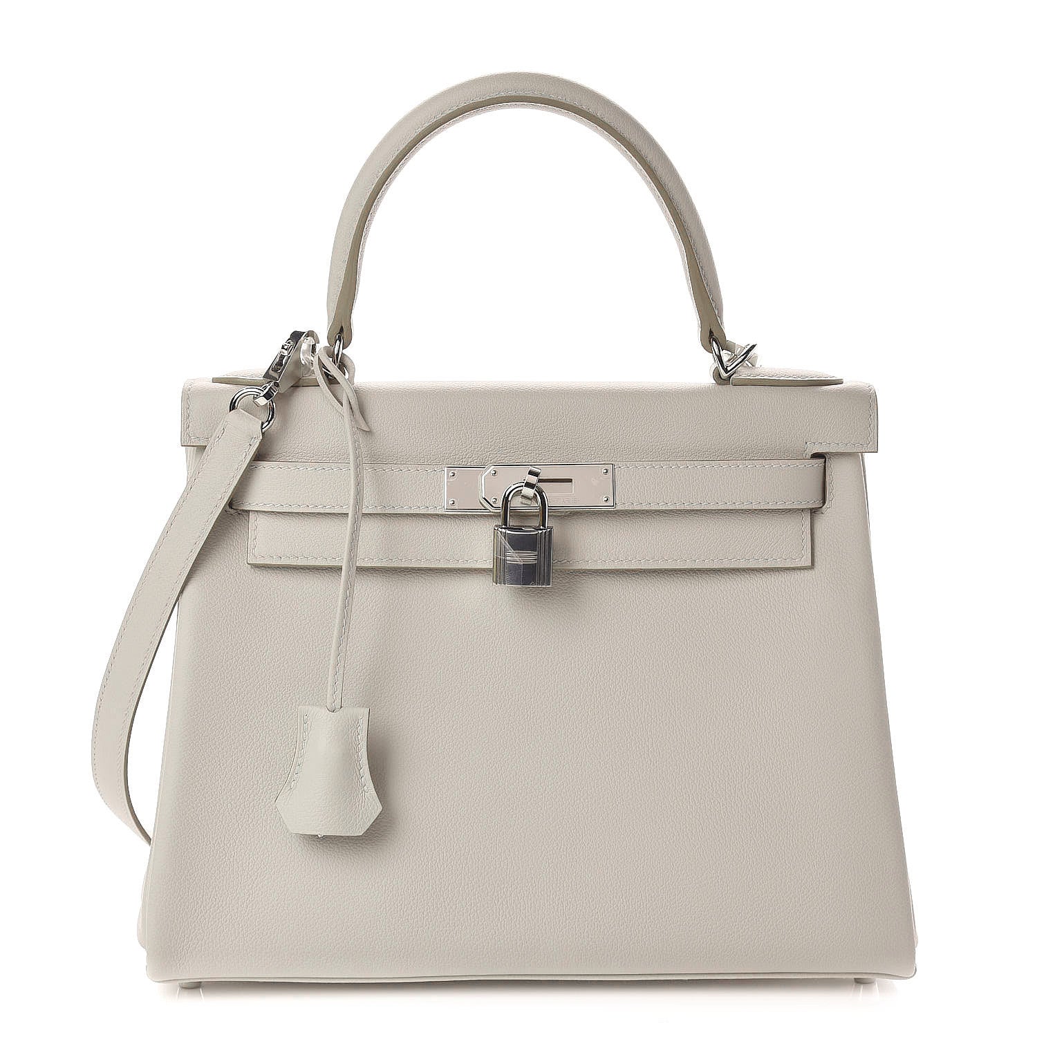 Hermes Evercolor Kelly Retourne 28 Gris Perle 1 of 39