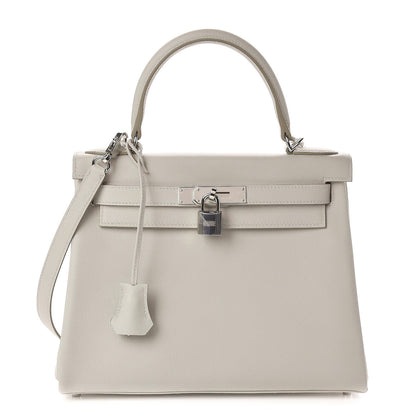 Hermes Evercolor Kelly Retourne 28 Gris Perle 1 of 39