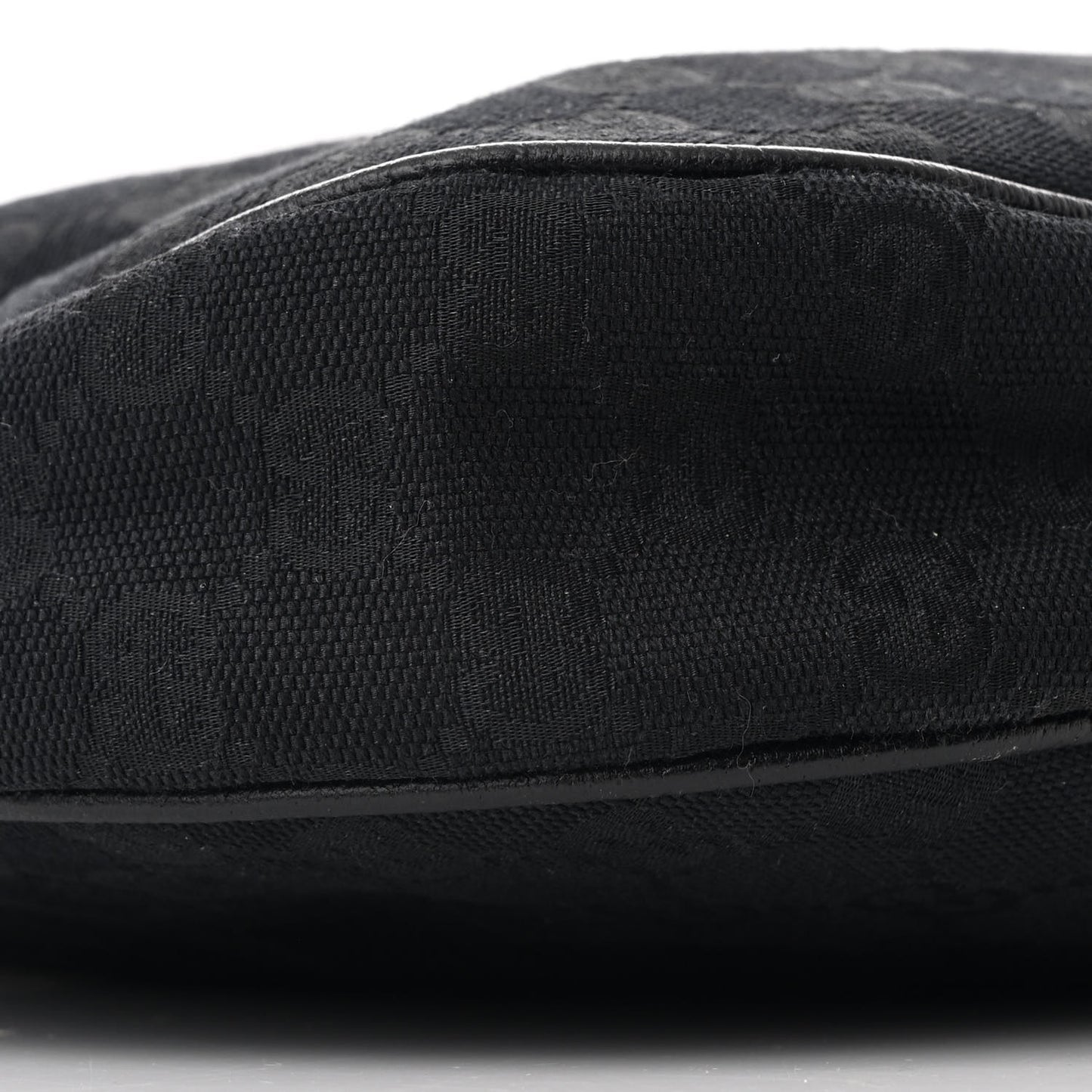 Monogram Medium Half Moon Hobo Black