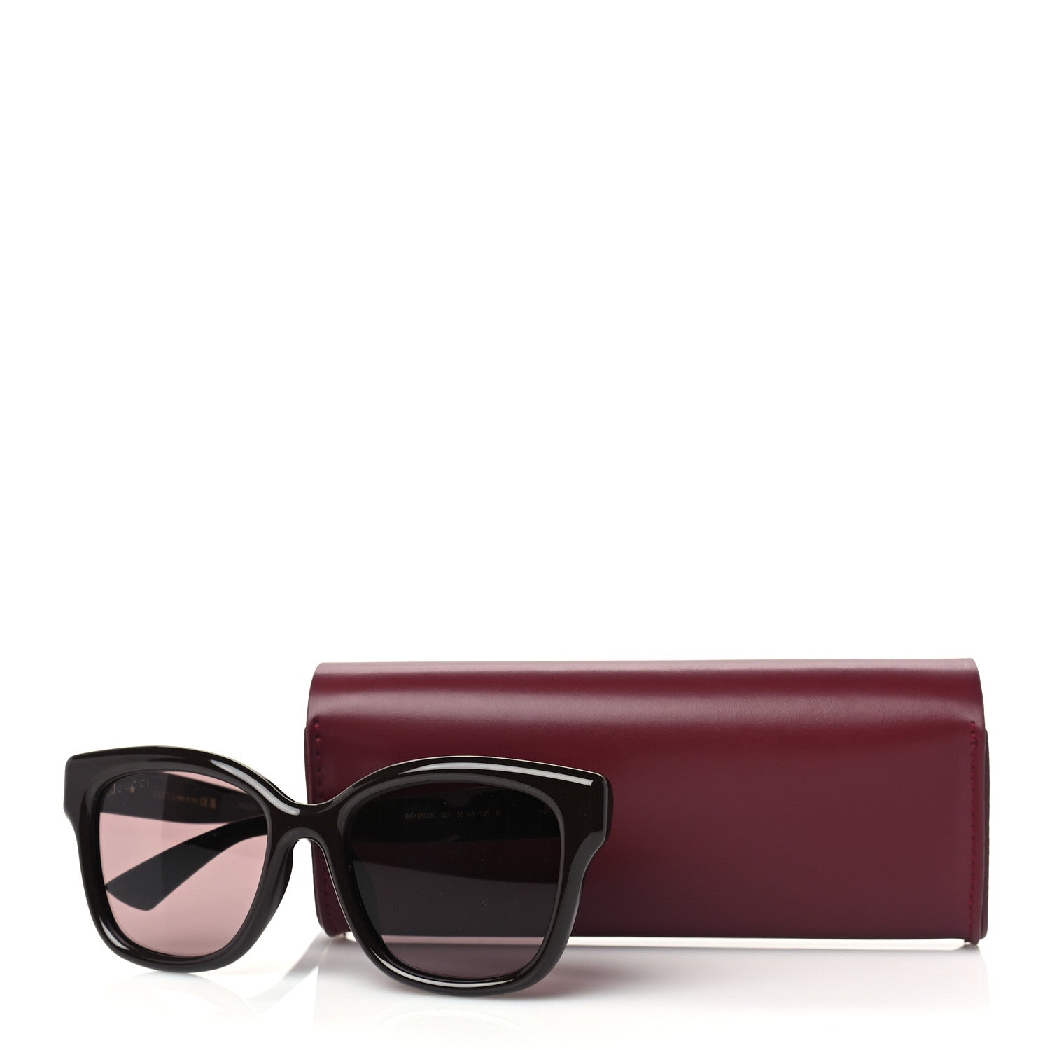 Gucci Acetate Rectangle Sunglasses GG1830SK Brown 7 of 7