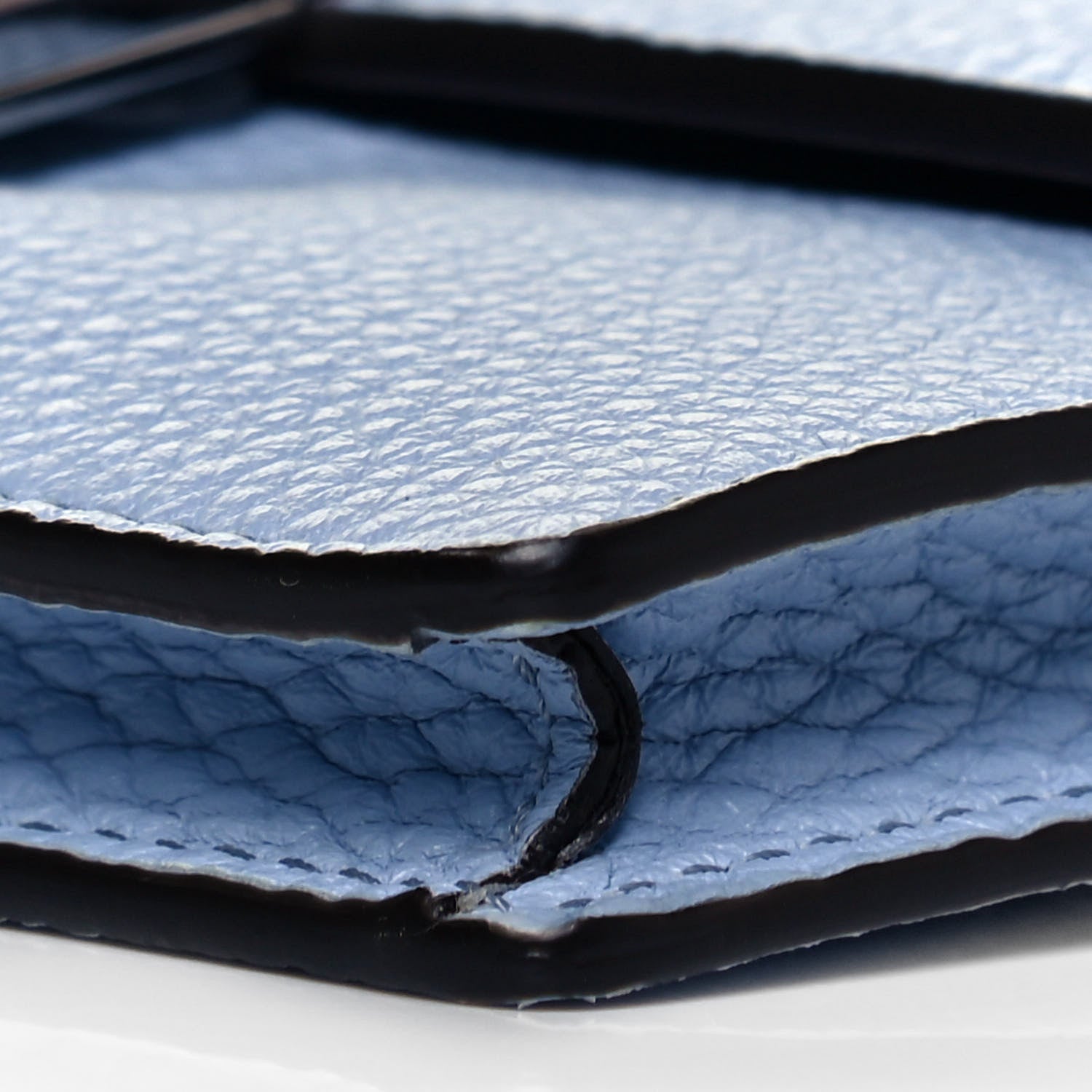 Fendi Cuoio Romano Selleria Baguette Belt Pouch Azzurro Sky 8 of 8