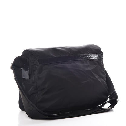 Prada Nylon Vela Messenger Bag Black 3 of 14