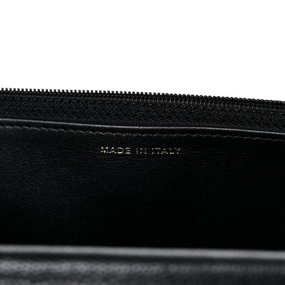 Chanel Caviar Quilted Wallet With Charms On Chain WOC Black 7 of 14