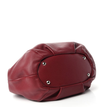 Prada Vitello Daino Expandable Shoulder Bag Rubino 4 of 10