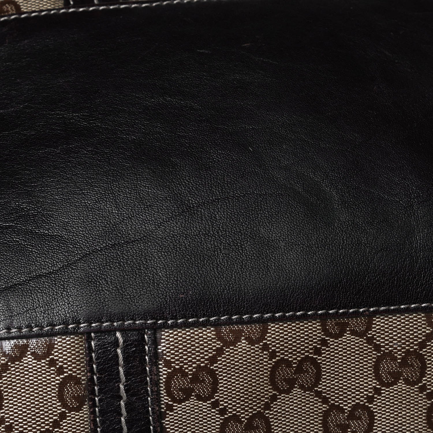 Gucci Crystal Monogram Large Duchessa Boston Dark Brown 12 of 19