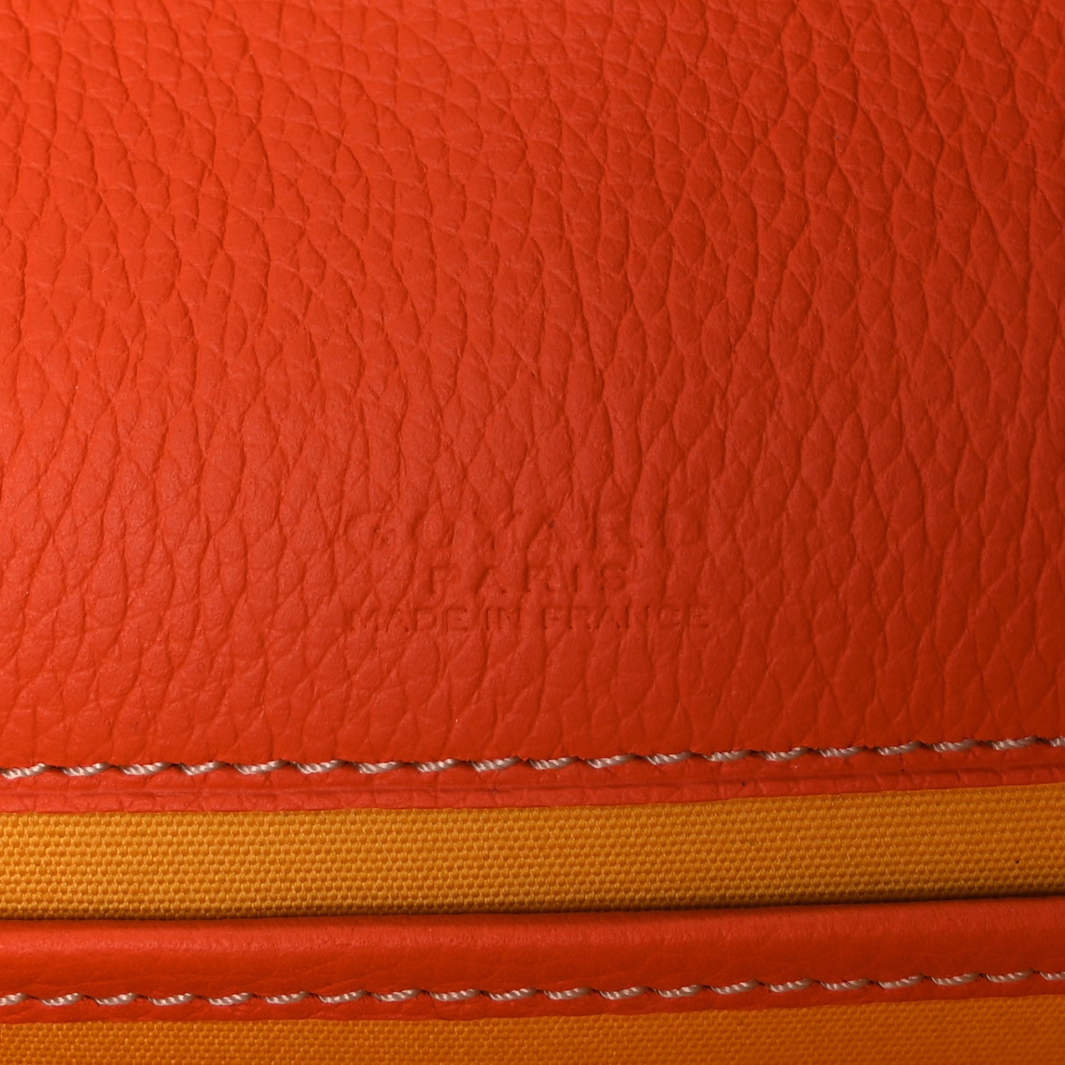 Goyard ine Belvedere II PM Messenger Bag  Orange 5 of 7