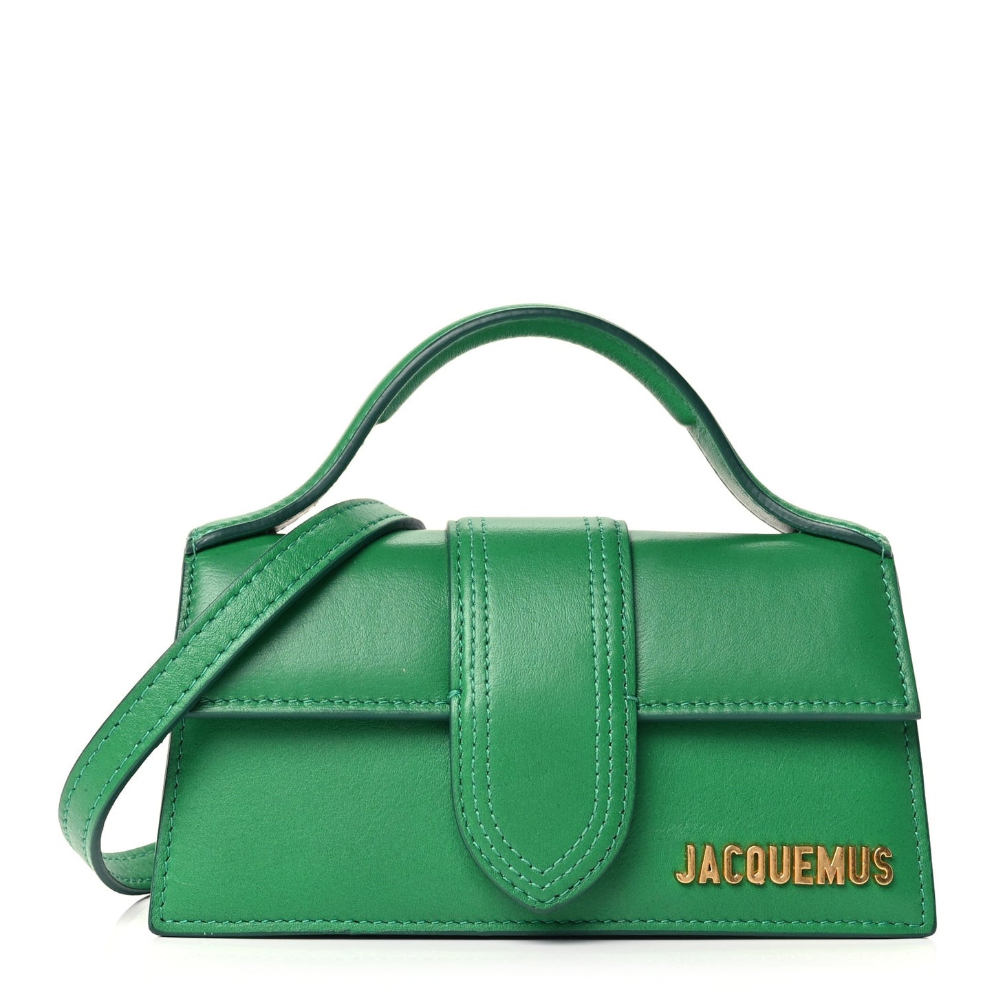 Smooth Calfskin Le Bambino Green