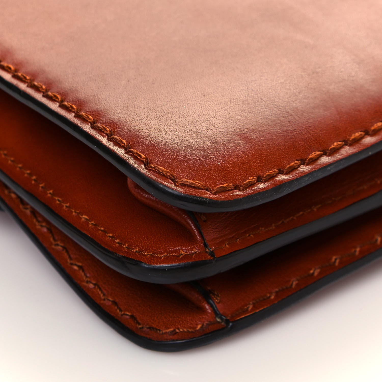 Chloe Calfskin Louise Shoulder Bag Brown 11 of 17