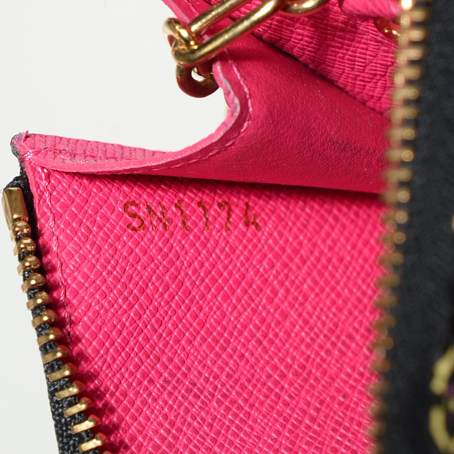 Louis Vuitton Monogram Multicolor Key Pouch Black Grenade 7 of 7