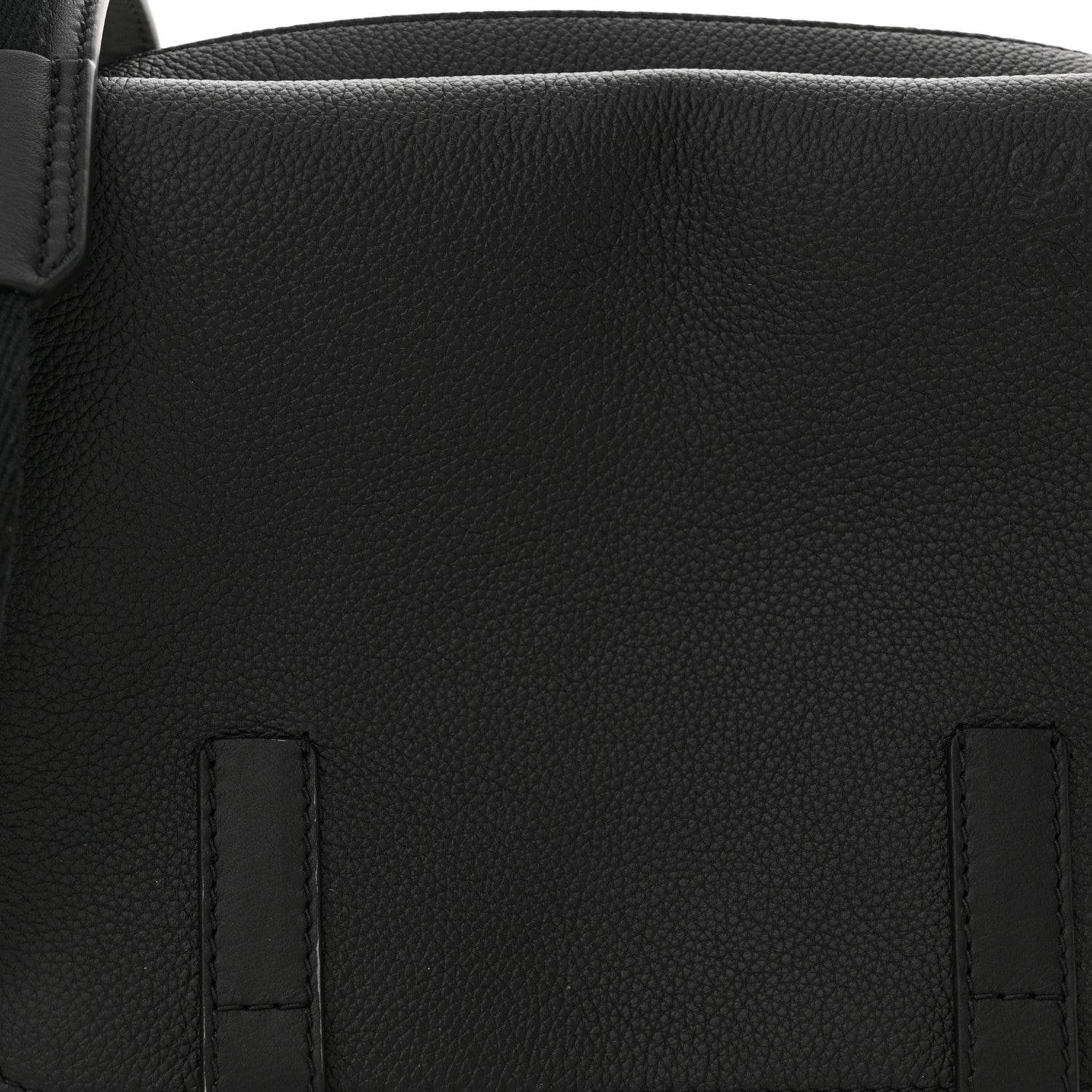 Loewe Soft Grained Calfskin XS Military Messenger Bag Black 8 of 11