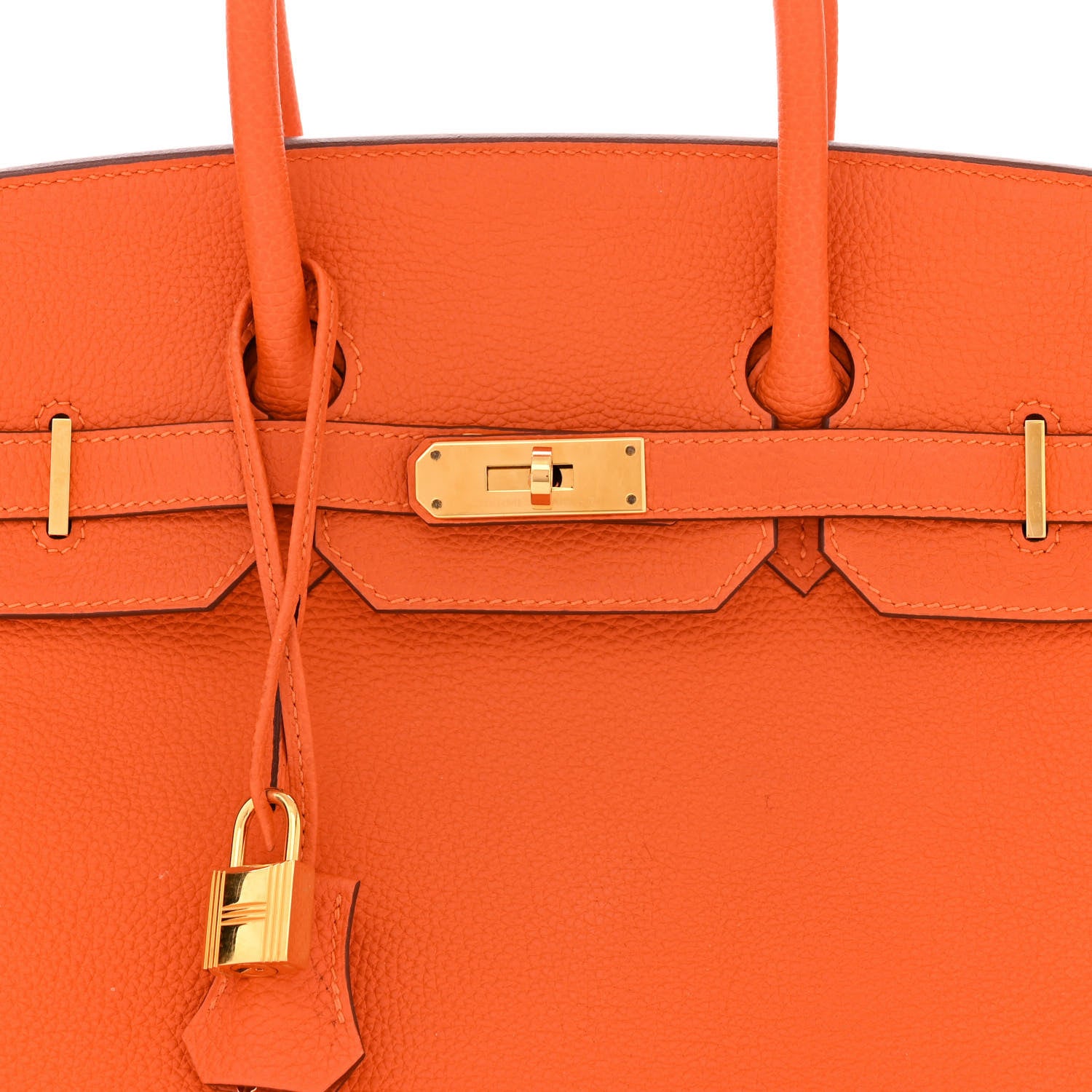 Hermes Togo Birkin 35 Orange 8 of 16