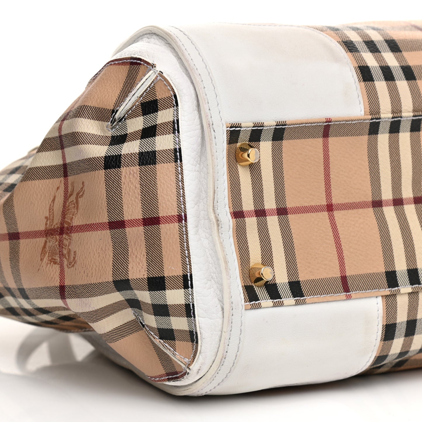 Haymarket Check Small Gladstone White