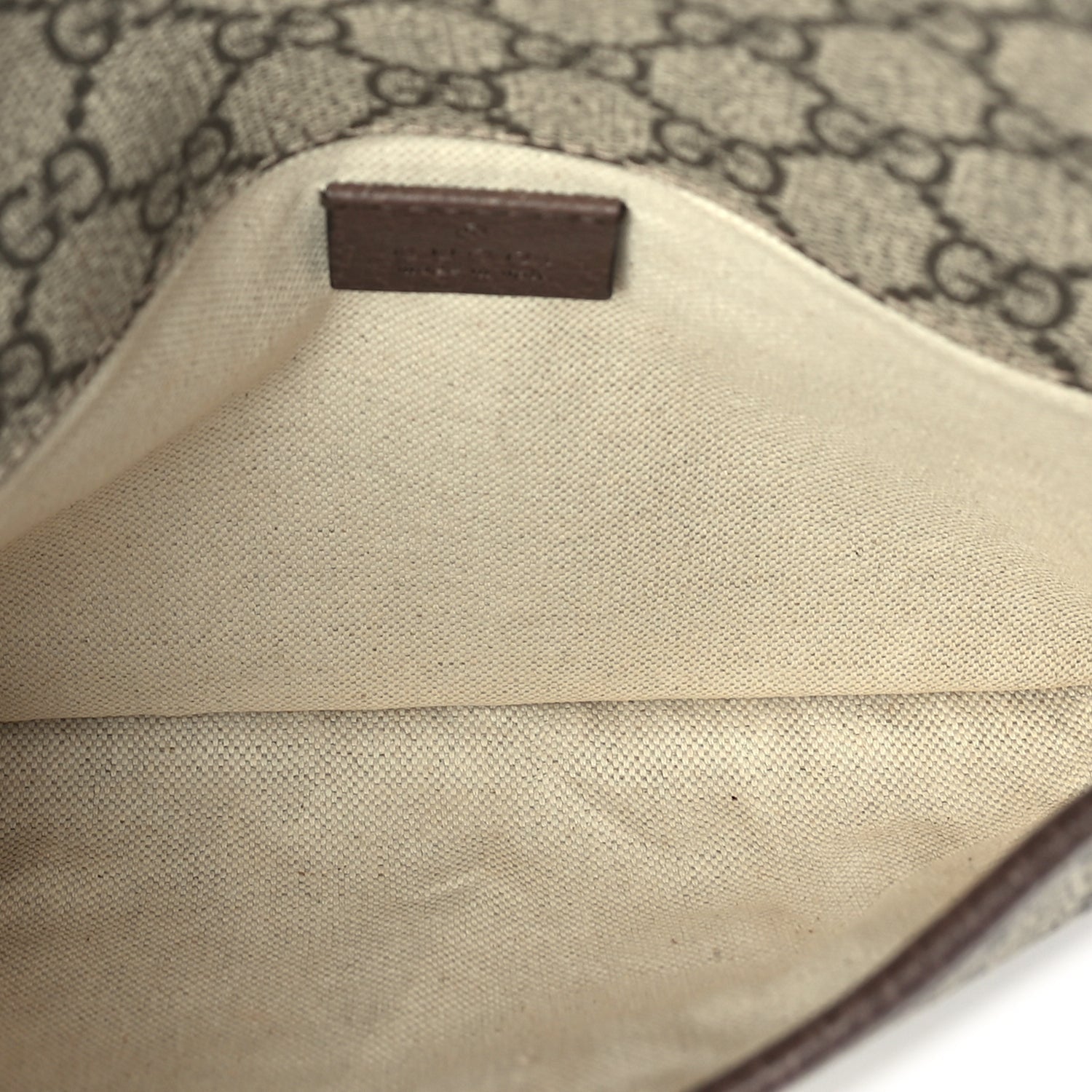 Gucci GG Supreme Monogram Neo Vintage Web Belt Bag Brown 4 of 8