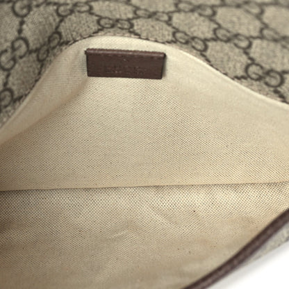 Gucci GG Supreme Monogram Neo Vintage Web Belt Bag Brown 4 of 8