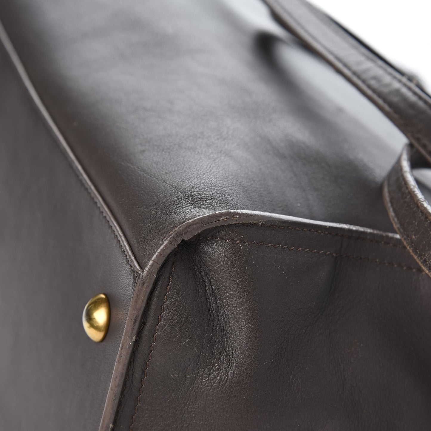 Calfskin Small Classic Y Cabas Grey