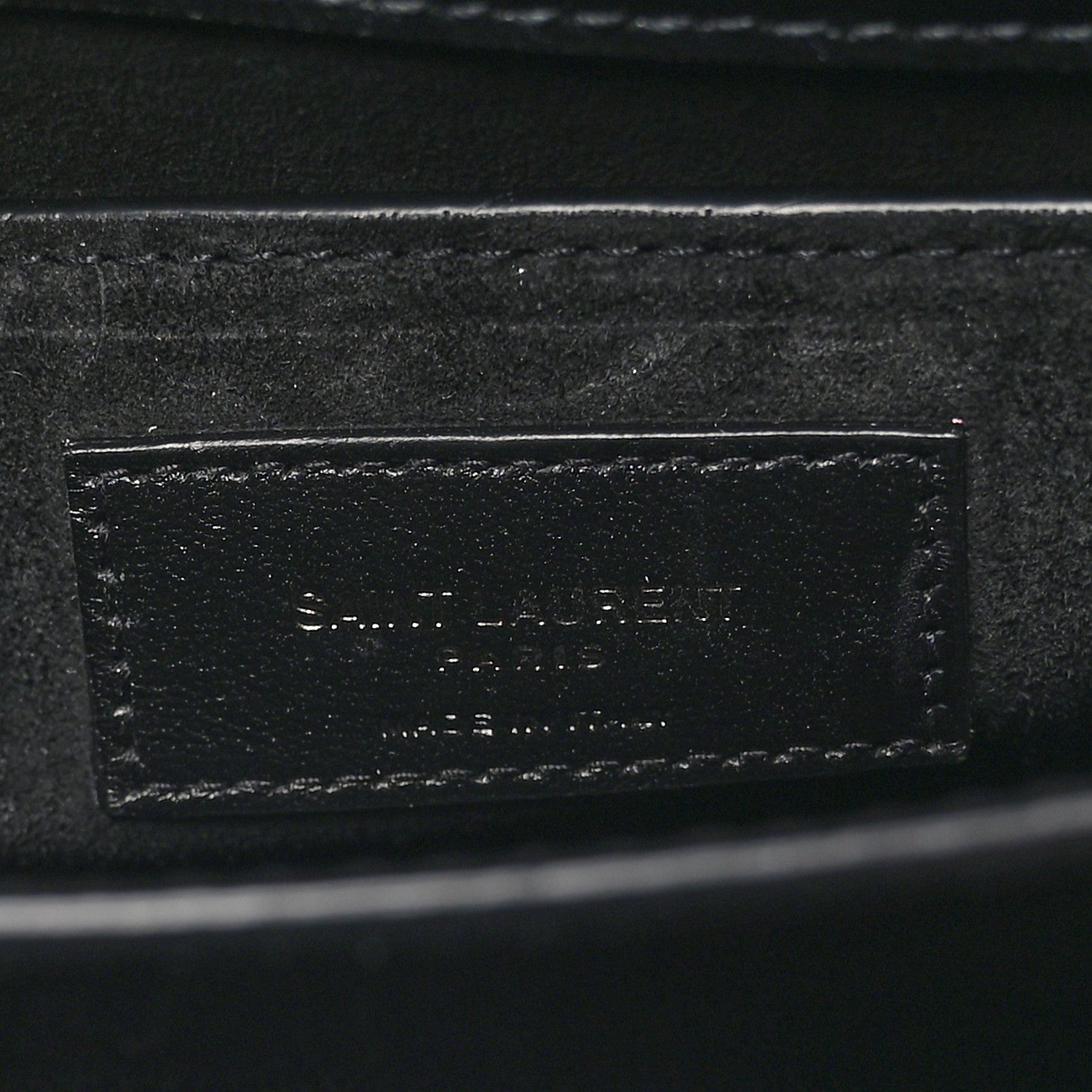 Saint Laurent SAINT LAURENT Calfskin Medium Monogram Monochrome Sunset Black 6 of 9