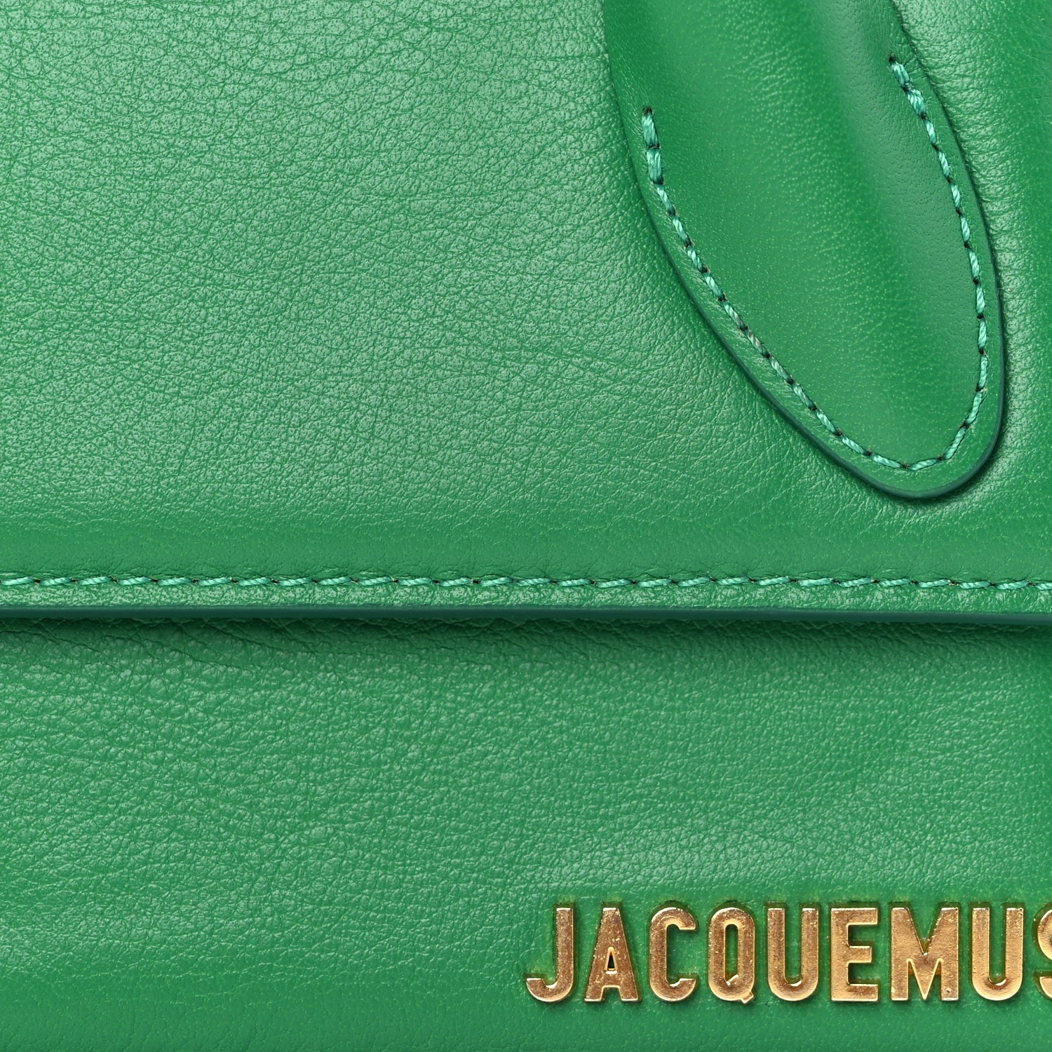 Jacquemus Smooth Calfskin Le Chiquito Long Green 6 of 8