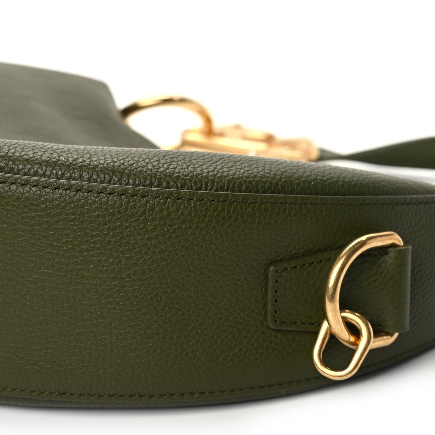 Grainy Calfskin Junior Knight Bag Pond