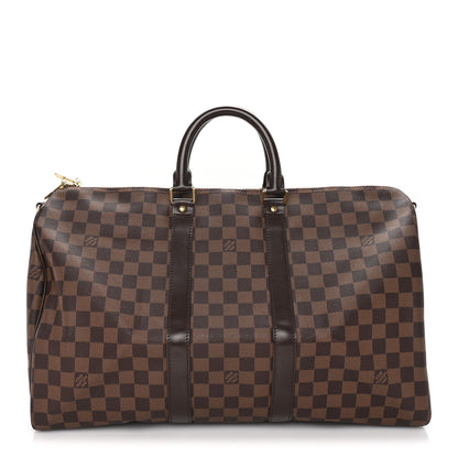 Louis Vuitton Damier Ebene Keepall Bandouliere 45 1 of 8