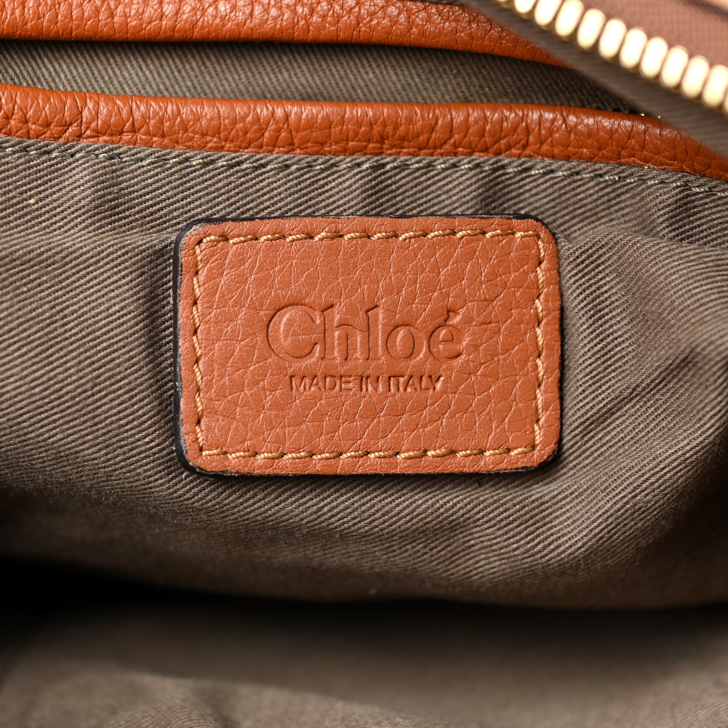 Chloe Calfskin Small Marcie Satchel Tan 12 of 16