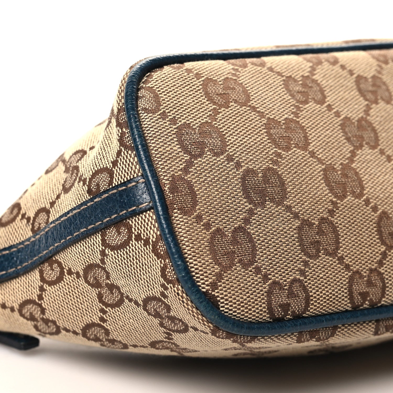 Gucci Monogram Boat Pochette Blue 9 of 10