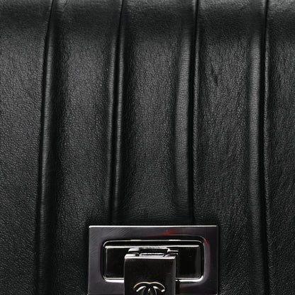 Chanel Lambskin Vertical Quilt Small Accordion Flap Black 6 of 8
