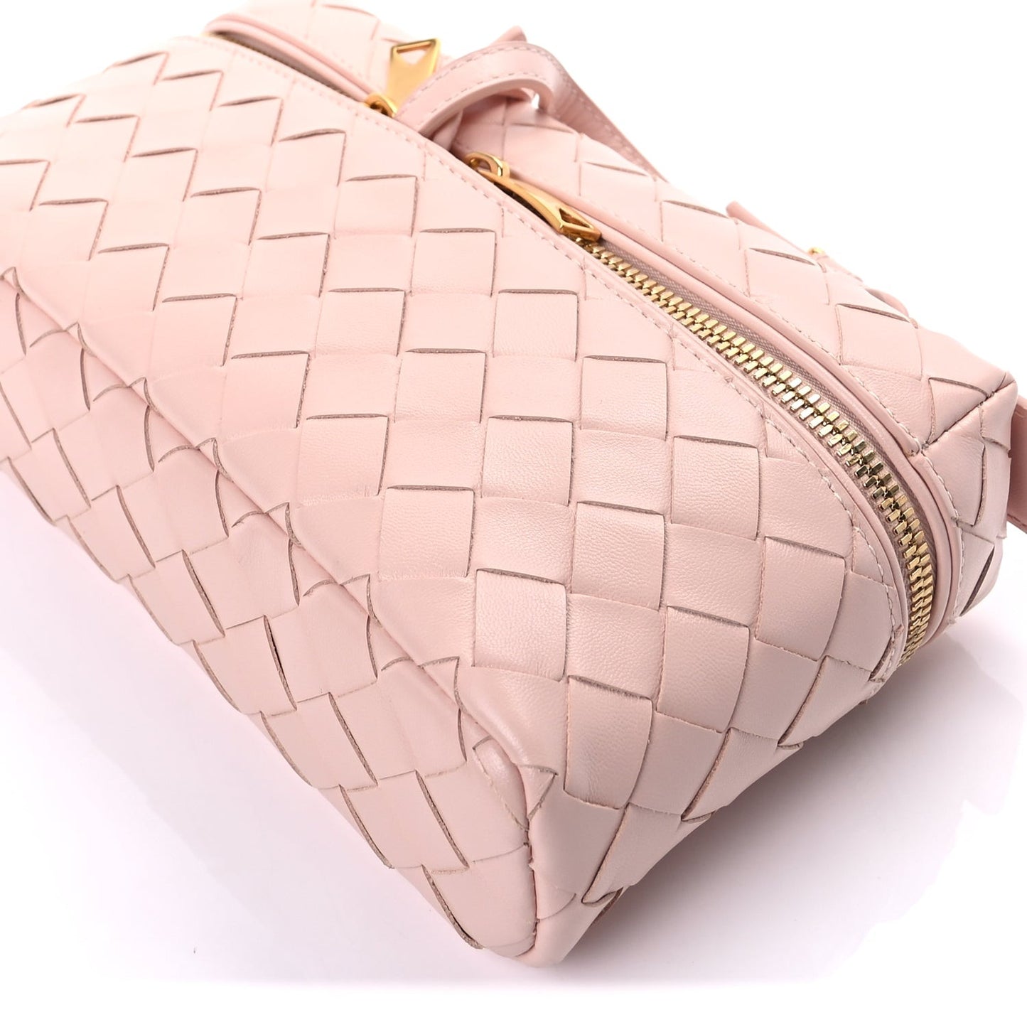 Calfskin Intrecciato Bang Bang Vanity Case Cameo