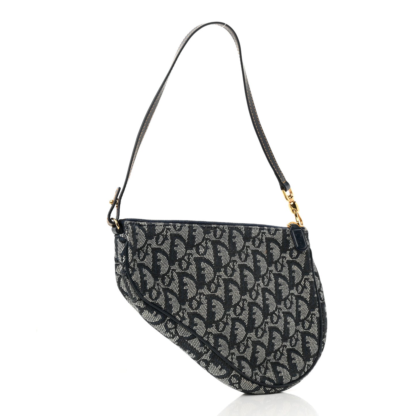 Monogram Mini Saddle Pochette Navy