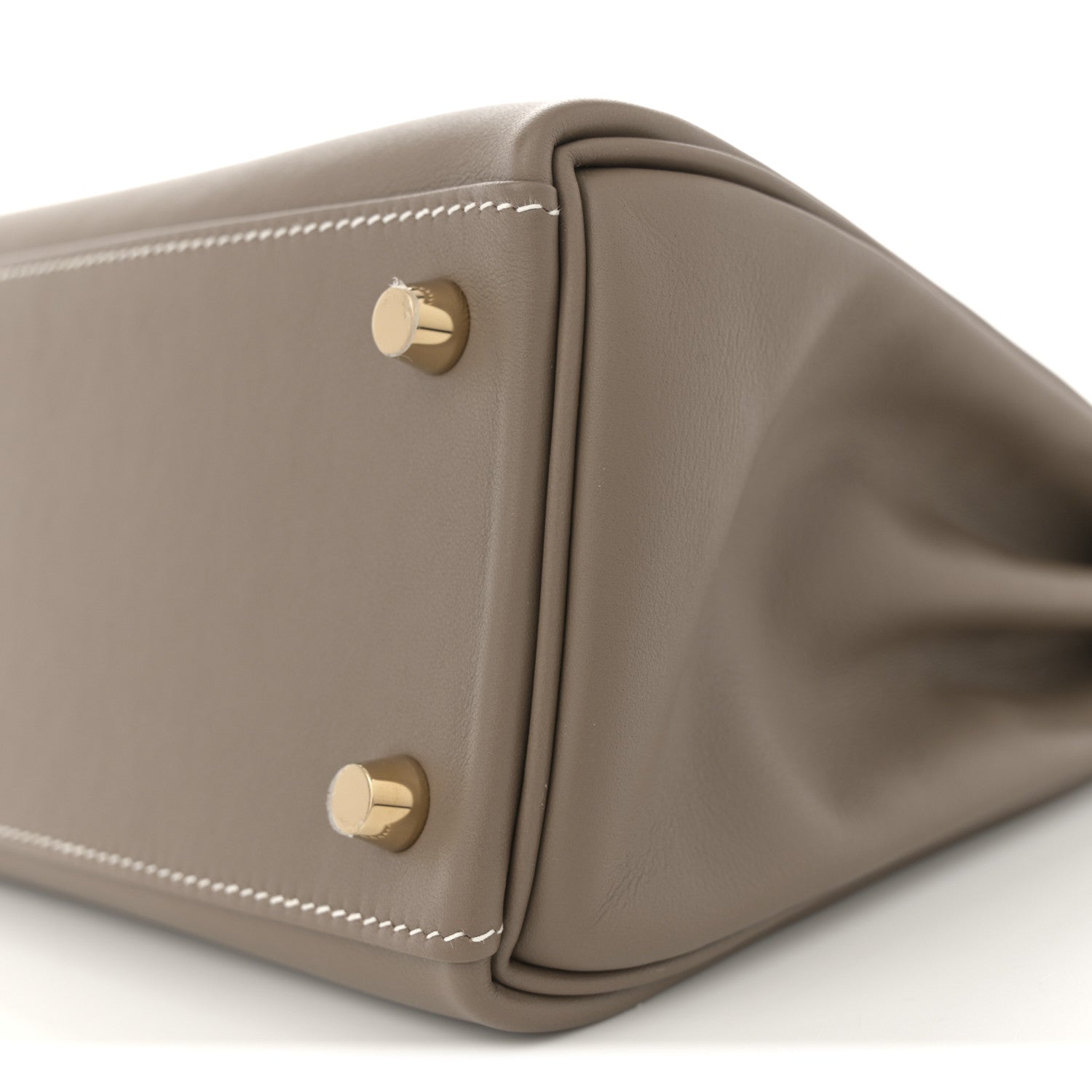 Hermes Swift Kelly Retourne 25 Etoupe 10 of 12