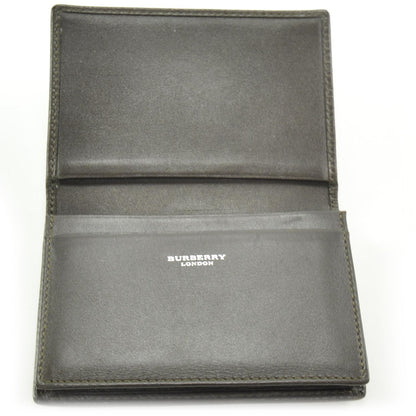 Burberry Leather Card Case Wallet Brown 6 of 8