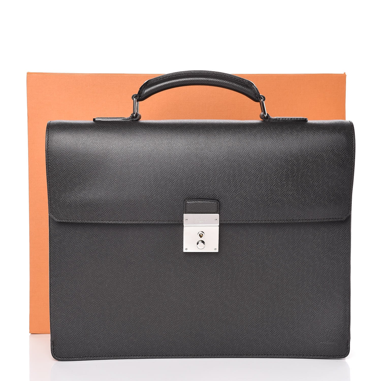 Louis Vuitton Taiga Robusto 1 Compartment Briefcase Ardoise 9 of 9