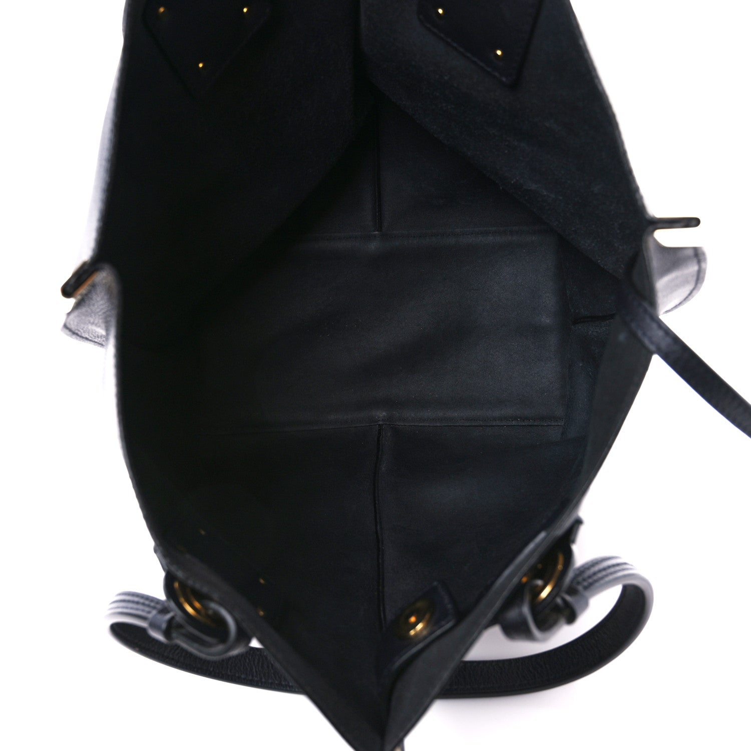 Chloe Smooth Calfskin Medium Vick Tote Full Blue 6 of 17