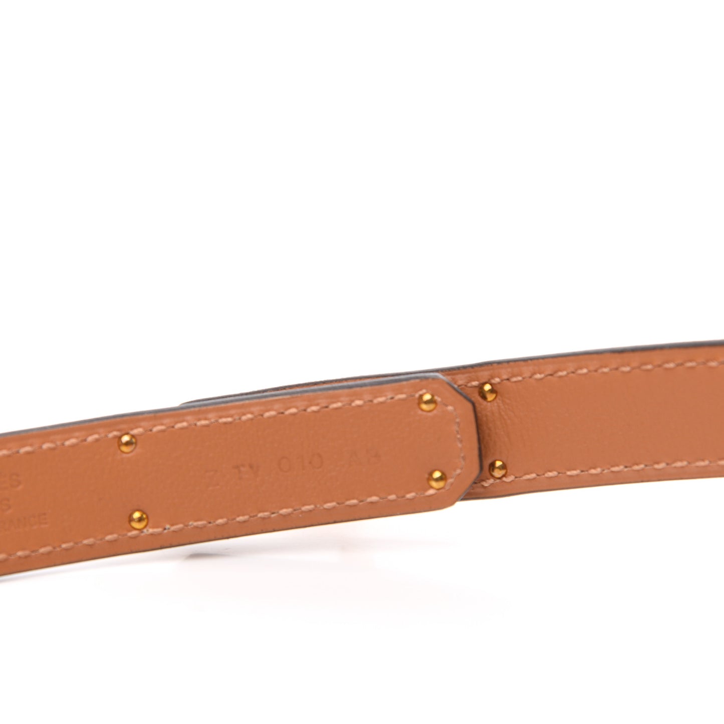 Epsom Kelly Pocket Belt Gold