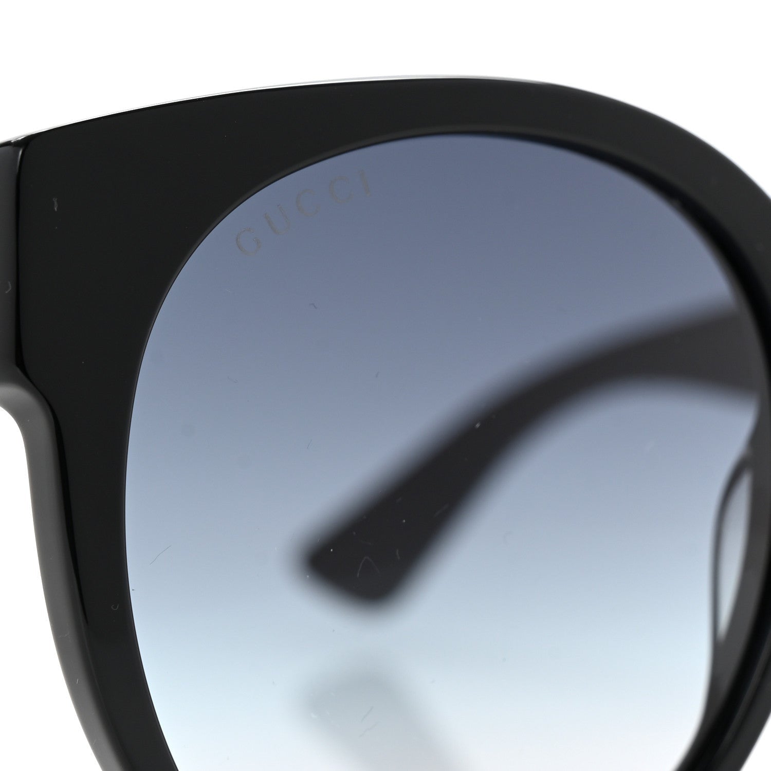 Gucci Acetate Round Sunglasses GG0035SN Black 7 of 7