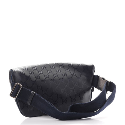 Gucci Imprime Monogram Belt Bag Navy 3 of 10