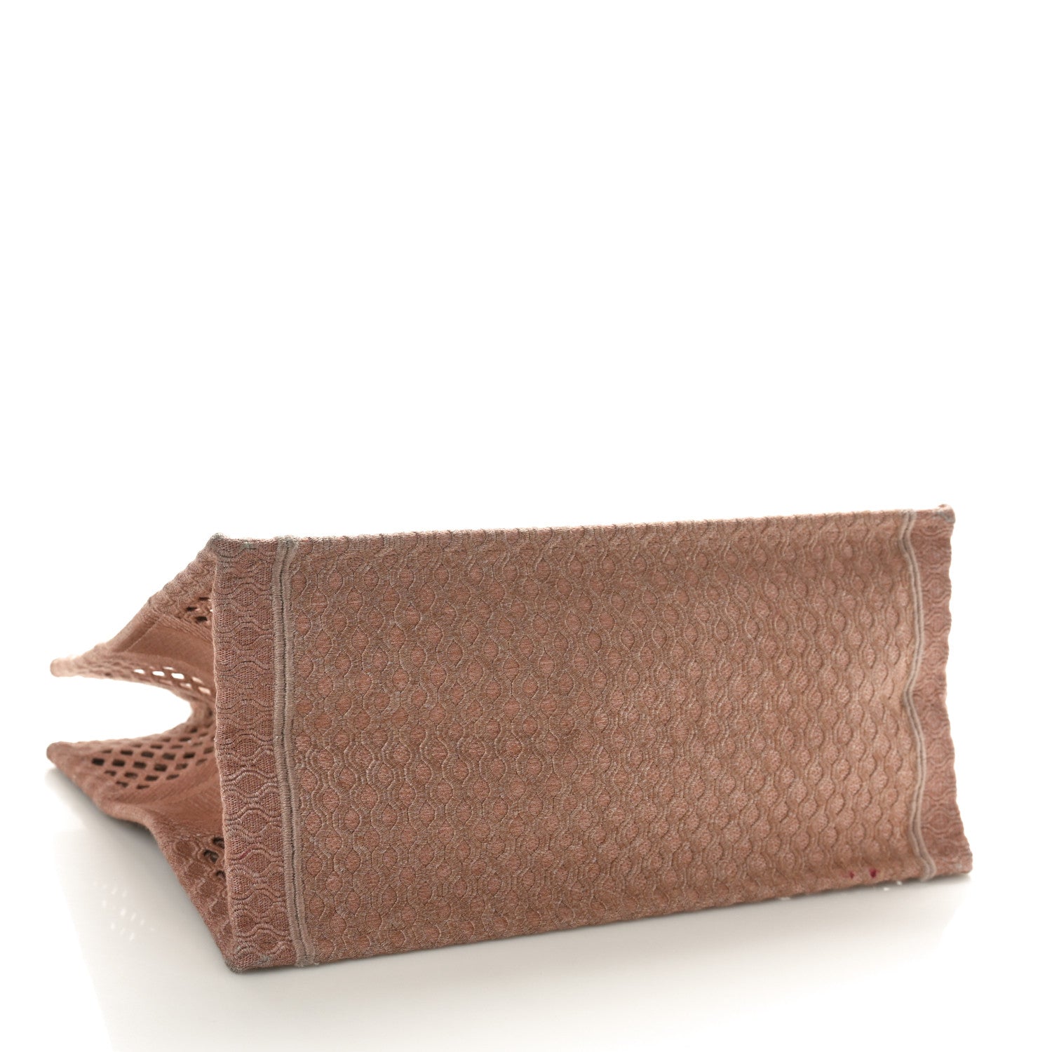 Christian Dior Mesh Embroidered Medium Book Tote Clay 4 of 10